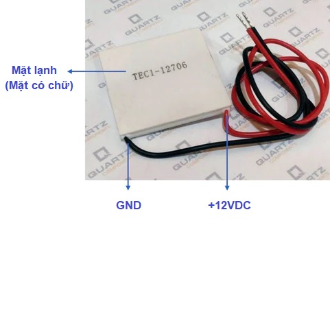 Sò nóng lạnh 12V TEC1-12706 60W, TEC1-12710 100W