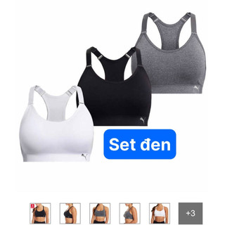 Set 3 áo Bra PuMa, size L