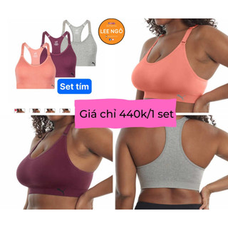 Set 3 áo Bra PuMa, size L