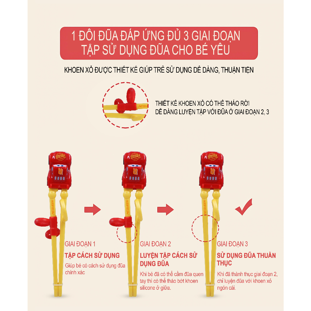 Đũa tập ăn cho bé