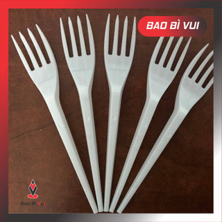 [Rẻ vô địch] Lốc 50 nĩa nhựa