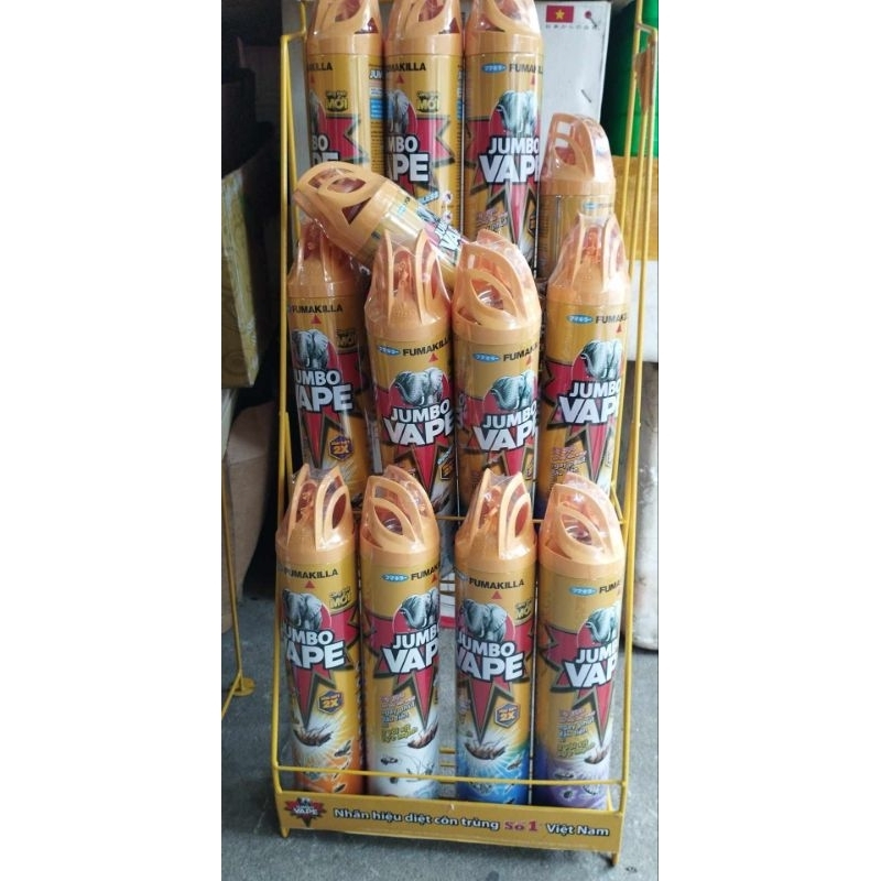 Xịt côn trùng Jumbo chai 600ml