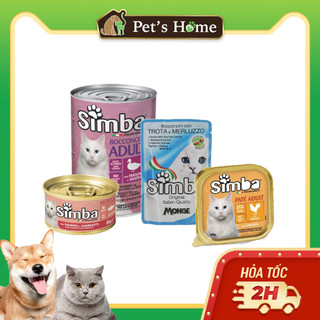Pate Simba cho mèo các loại