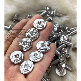  Ốc Salaya mẫu Ngôi Sao đủ size 4li-5li-6li gắn dàn áo ốp pô nhiều vị trí cho các dòng xe máy 
