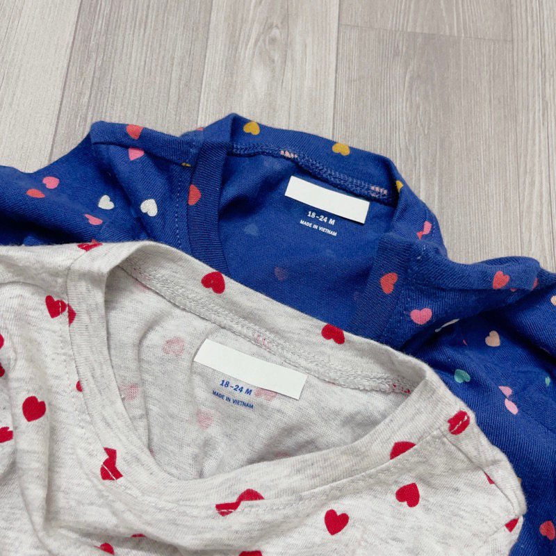 Áo thun dài tay size 18/24m-5y