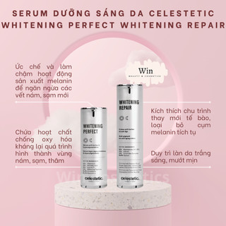 Serum Celestetic Whitening Perfect - Whitening Repair dưỡng sáng đều màu da