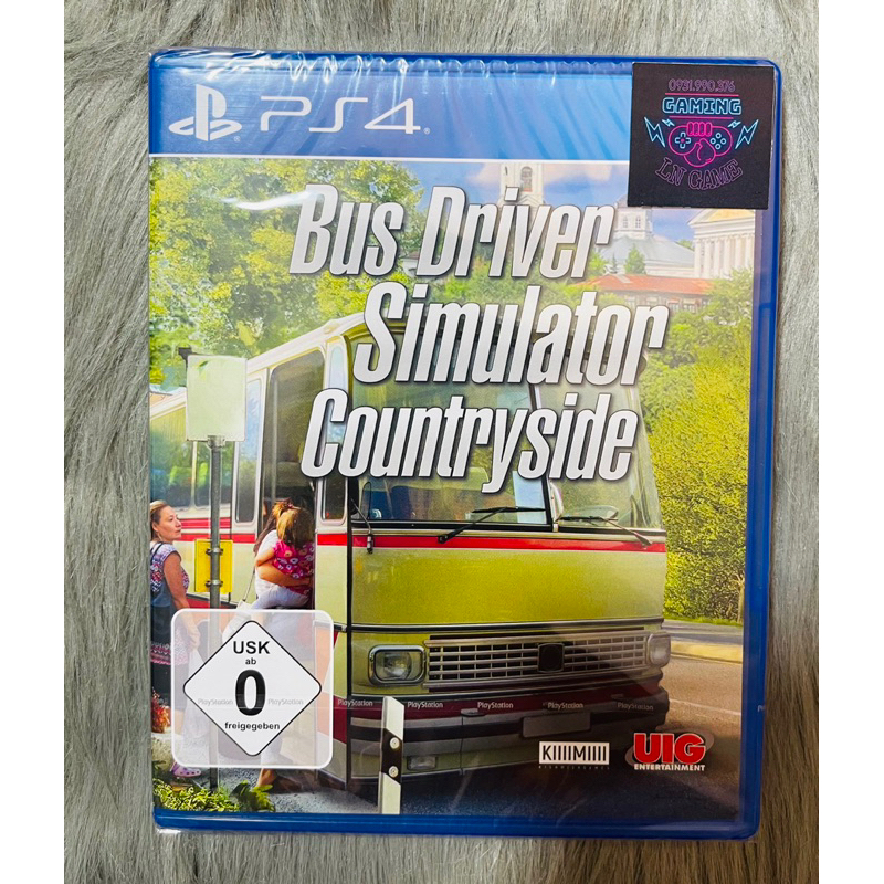 Đĩa Game PS4/PS5 : Bus Driver Simulator Countryside