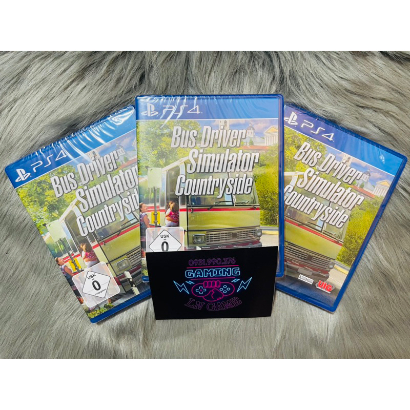 Đĩa Game PS4/PS5 : Bus Driver Simulator Countryside