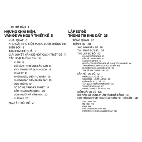 Sách - Phân tích khu đất - Lập sơ đồ thông tin cho công việc thiết kế kiến trúc