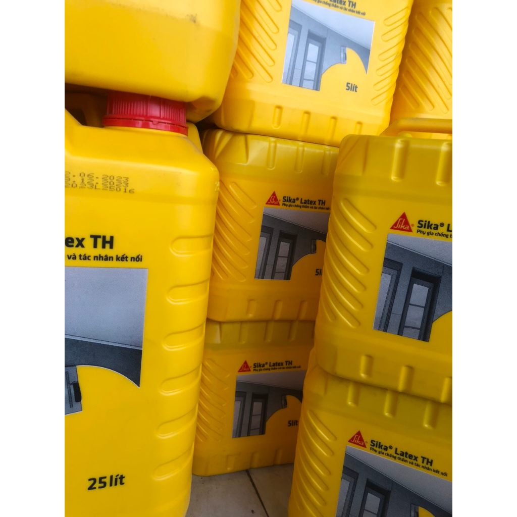 Sika Latex TH Chính hãng - Phụ gia chống thấm và tác nhân kết nối.