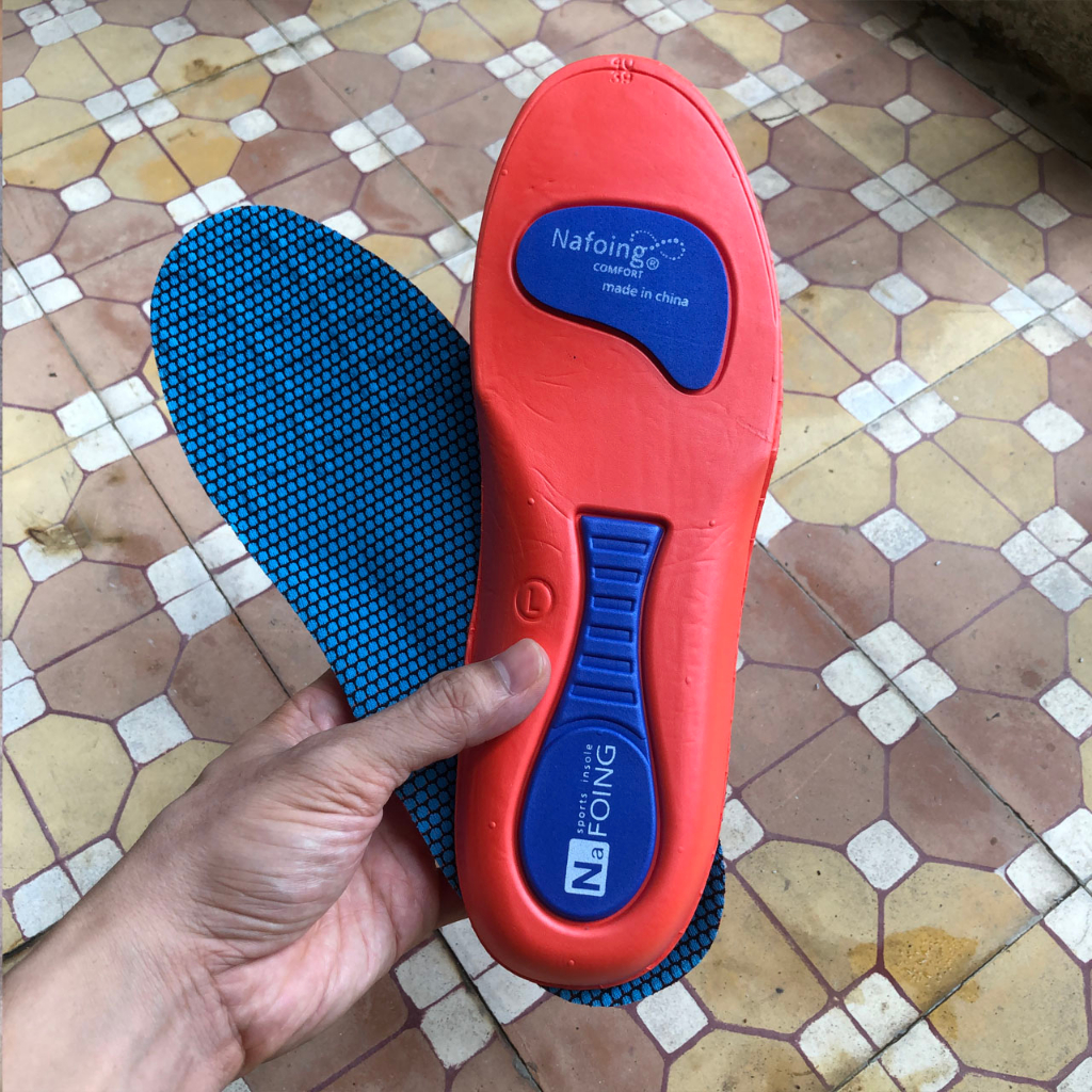 Lót Giày Thể Thao Cao Cấp Nafoing Siêu Êm Chân, Chống Sốc cho Nam Nữ