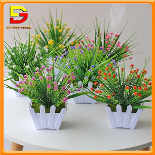 Cành hoa sao nhí trang trí siêu xinh, cành dài 28cm nhiều bông hoa nhỏ