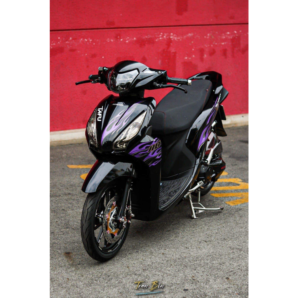 TEM CHẾ LỬA VISION XE ĐEN !