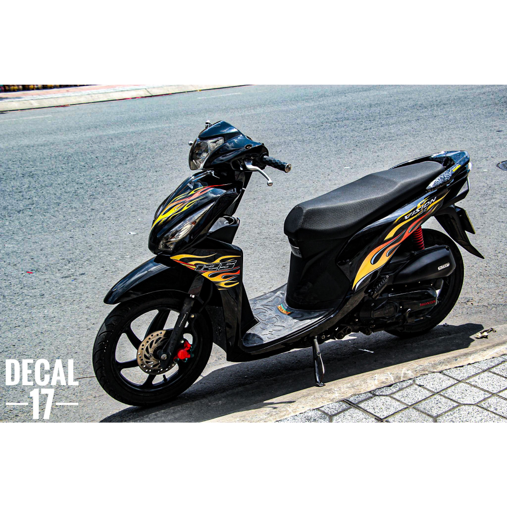 TEM CHẾ LỬA VISION XE ĐEN !