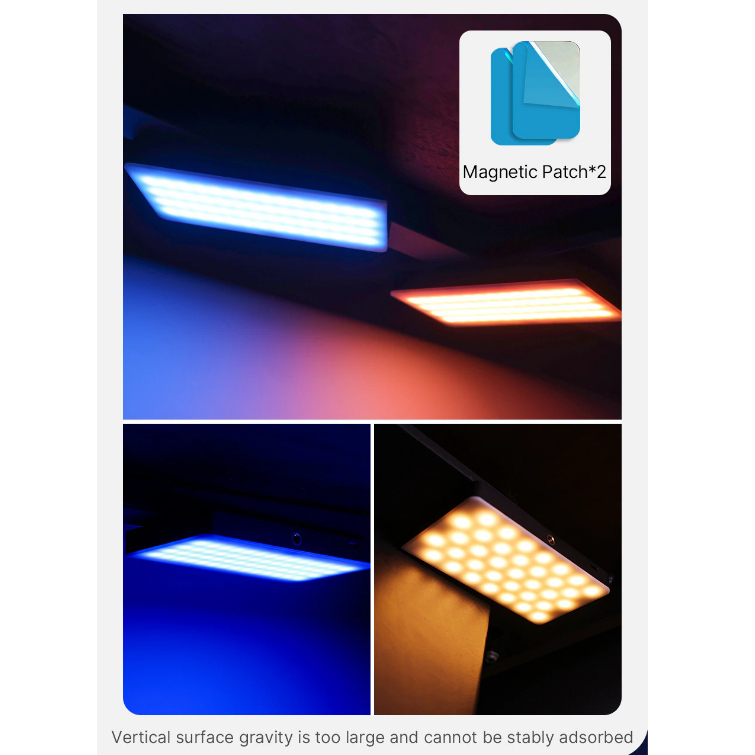 ULANZI LT002 RGB 7"   - Đèn LED Đổi Màu RGB | Dung Lượng Pin 4000mAh | Công Suất 10W