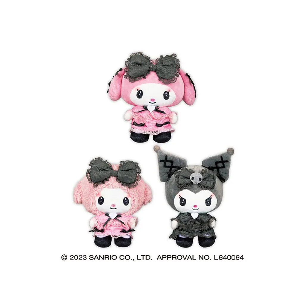 My Melody & Kuromi - Midnight MeloKuro DX Doll - Gấu Bông Nhật Chính Hãng!