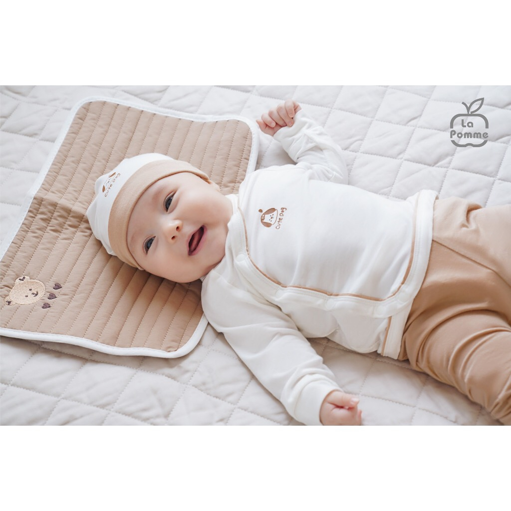Bộ quần áo sơ sinh dài tay La Pomme bé trai, bé gái