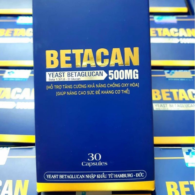 Betacan Tăng cường hệ miễn dịch đào thải HPV CHÍNH HÃNG ĐỨC (che tên sp)