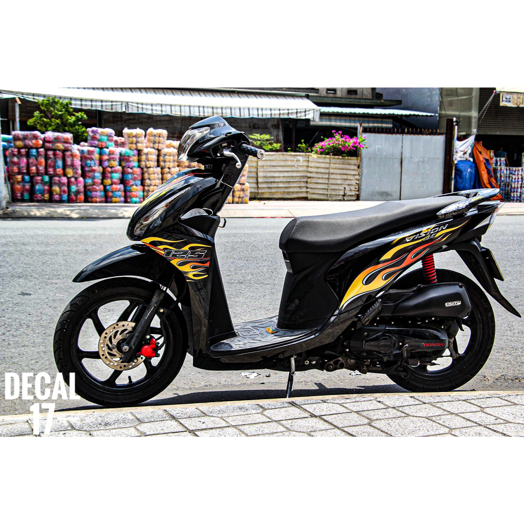 TEM CHẾ LỬA VISION XE ĐEN !