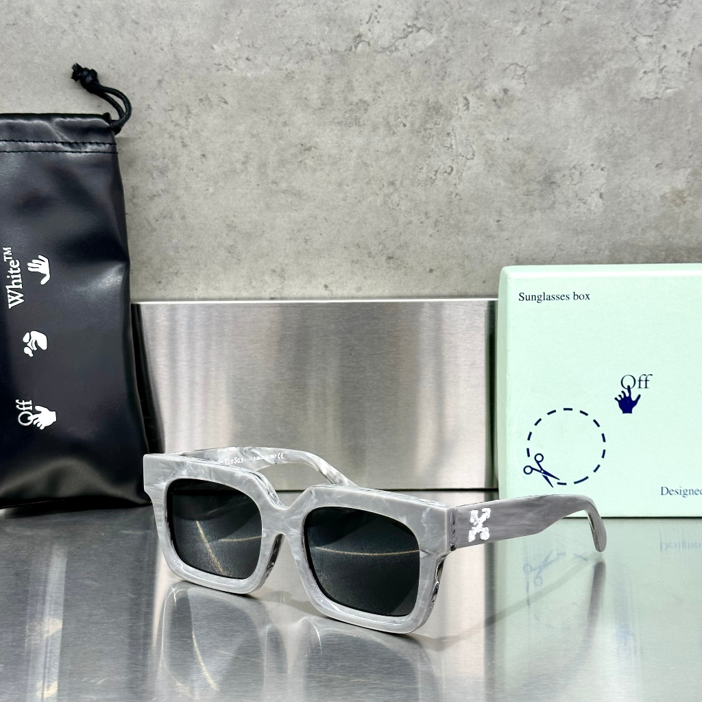 Kính mát thời trang Off White các mẫu LA on web fulbox