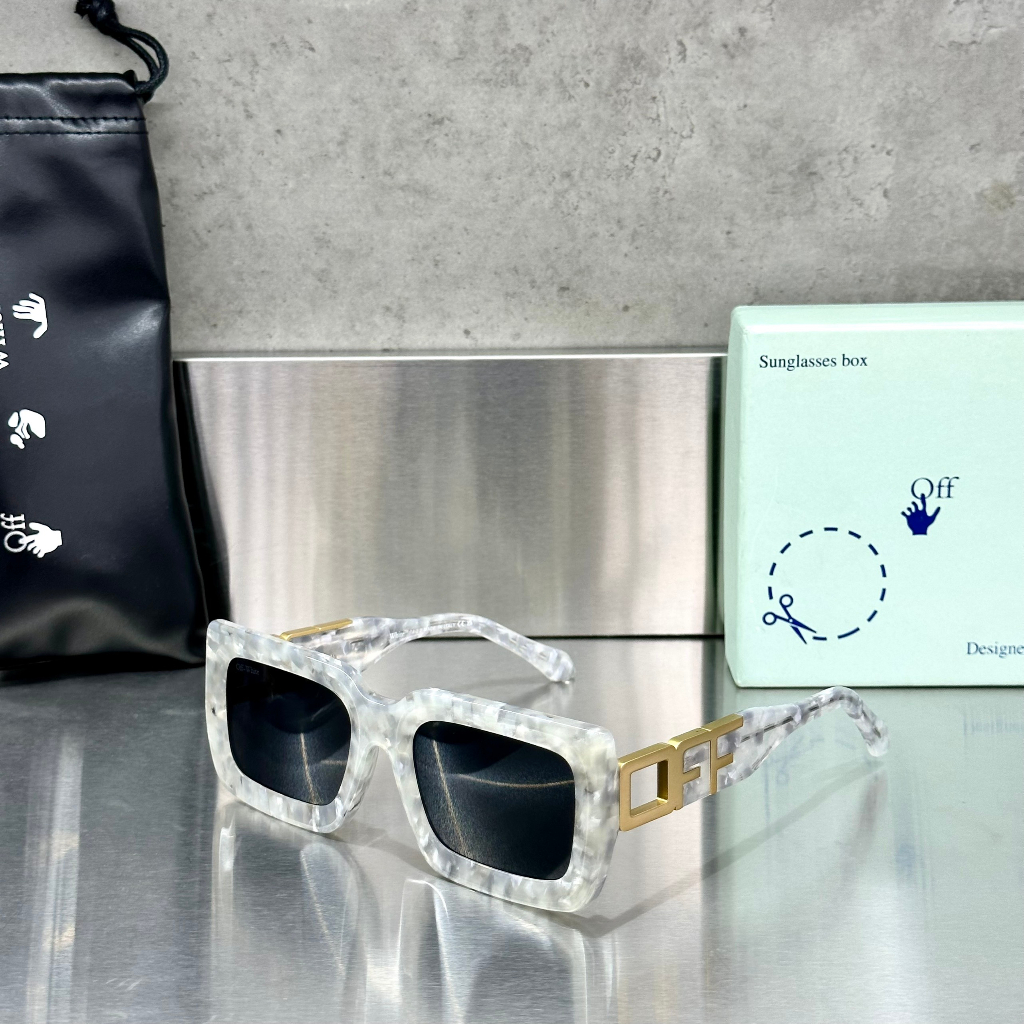 Kính mát thời trang Off White các mẫu LA on web fulbox