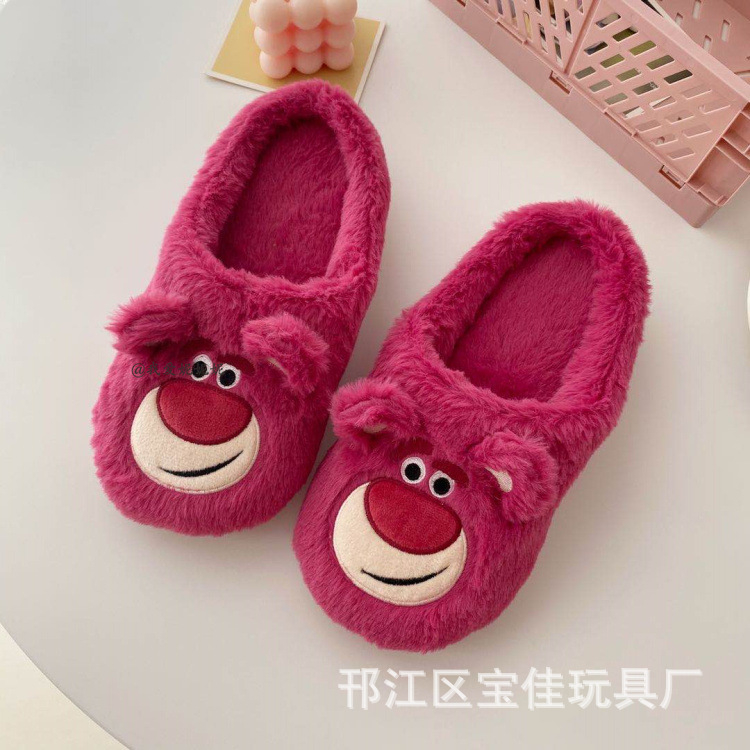 Dép lông Gấu dâu Lotso