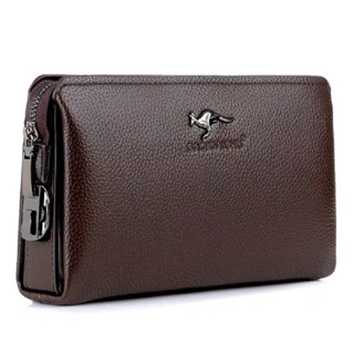 Ví nam da cao cấp khóa số Badenroo, Clutch nam khoá mật khẩu an toàn,  bóp da 2 màu sang trọng, bảo hành 12 tháng