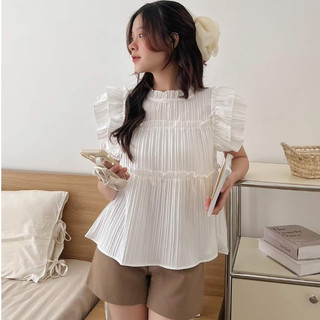  Áo babydoll cánh tiên cổ bèo