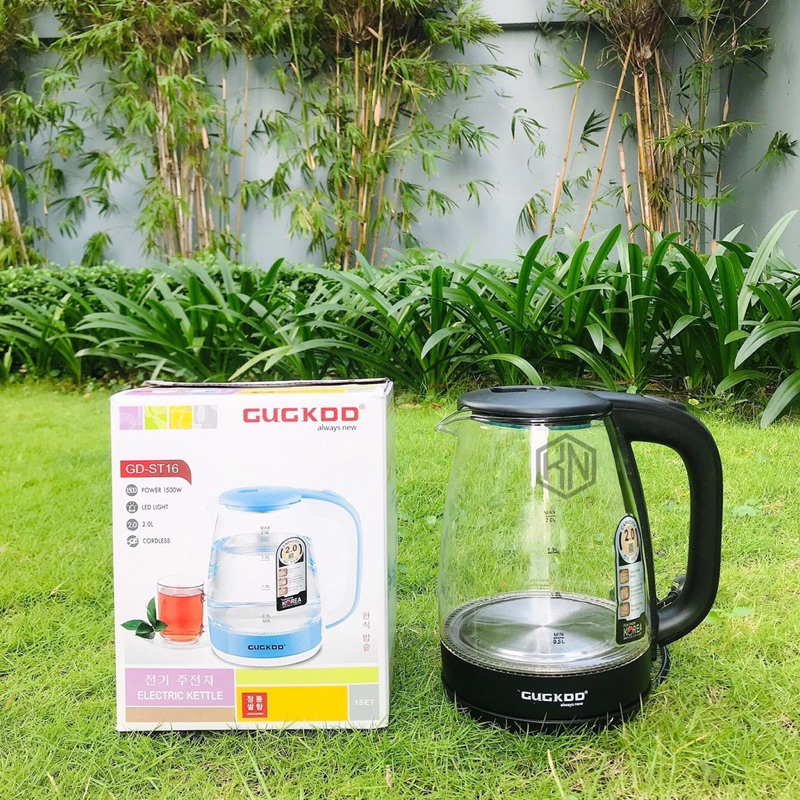 Ấm siêu tốc cookoo ST16 thuỷ tinh - siêu bền- sỉ từ x4 ấm