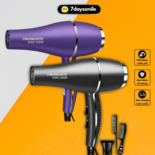 Máy Sấy Tóc Salon 2200w 7Days Smile Chuangerte Cao Cấp