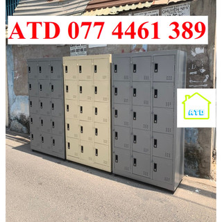 Tủ locker sắt đựng đồ cá nhân giá xưởng- tủ locker nhiều ngăn để đồ nhân viên an toàn có khoá