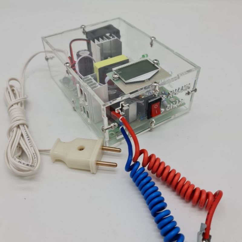 Máy Sạc Acquy Và Pin Lithium 12 -24V Tự Động Ngắt Có Chỉnh Dòng Và Áp Sạc