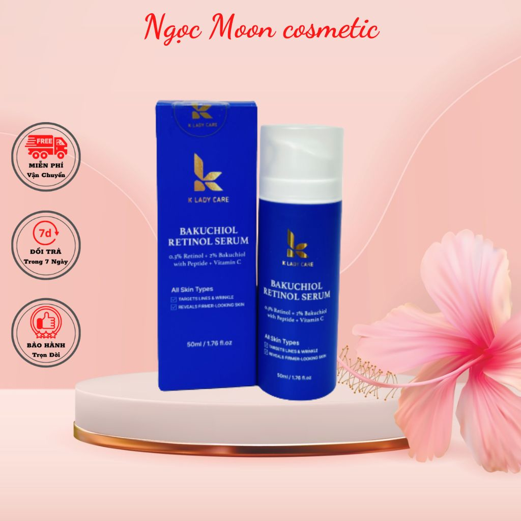 Serum K Lady Retinol Bakuchiol Dưỡng Da 50ml