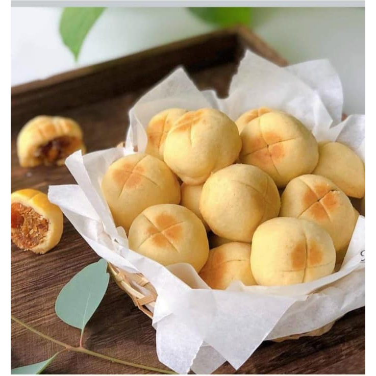 Bánh khóm núng nính handmade nhân dứa dẻo sánh siêu ngon