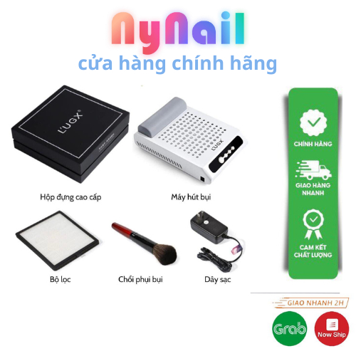 Máy hút bụi tích điện cao cấp LUGX chính hãng, máy hút bụi Nail