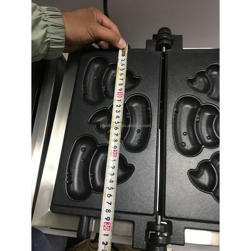 Máy 3 Miếng Funny Shit Sáng Tạo Poop Ngộ Nghĩnh Waffle Maker Electric 1500W 220V EU PLUG PVN4867