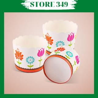 Ly Giấy Cupcake Tròn Nhỏ 50 Cái ( Màu Ngẫu Nhiên)