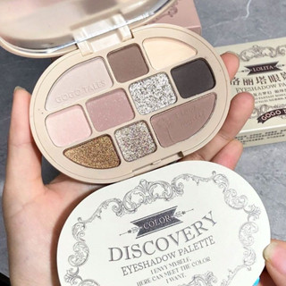 HÀNG MỚI - Bảng phấn mắt 10 ô phong cách cổ điển lolita gogotales nhũ mắt bền lì GT486 Color Discovery