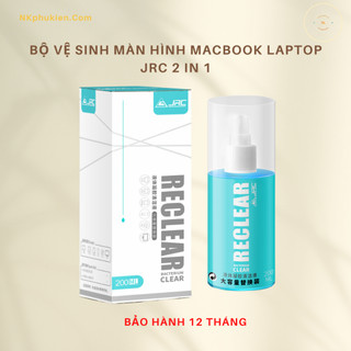 Bộ vệ sinh màn hình macbook/laptop cao cấp jrc 2-in-1