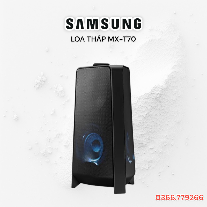 Loa Tháp Samsung Karaoke MX-T70 1500W - Tặng kèm 1 Mic Không dây