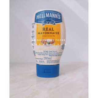 Xốt Mayonnaise Hellman's Sốt Mayonnaise Real 280ml