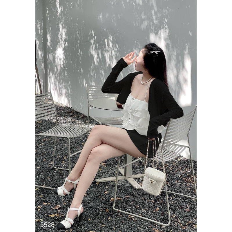 SET JUMPSUIT BÈO TẦNG 2 DÂY