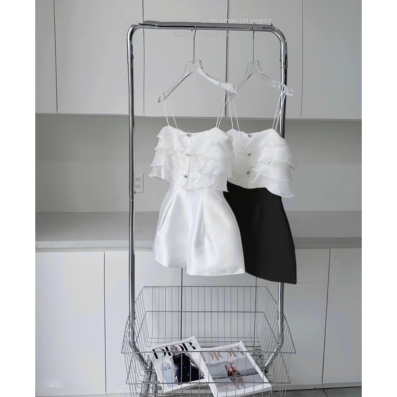 SET JUMPSUIT BÈO TẦNG 2 DÂY