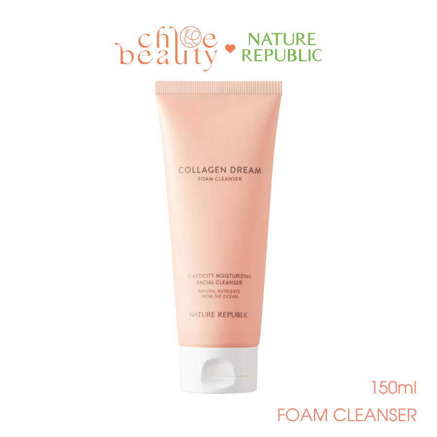 Sữa rửa mặt NATURE REPUBLIC Collagen Dream Vitamin C Capsule Foam Cleanser 150ml/tuýp