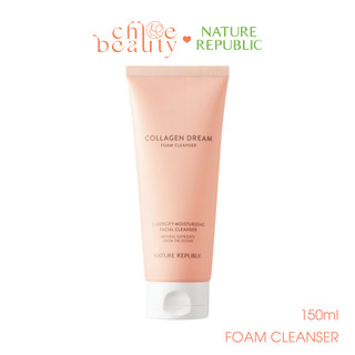 Sữa rửa mặt nature republic collagen dream vitamin c capsule foam cleanser 150ml/tuýp