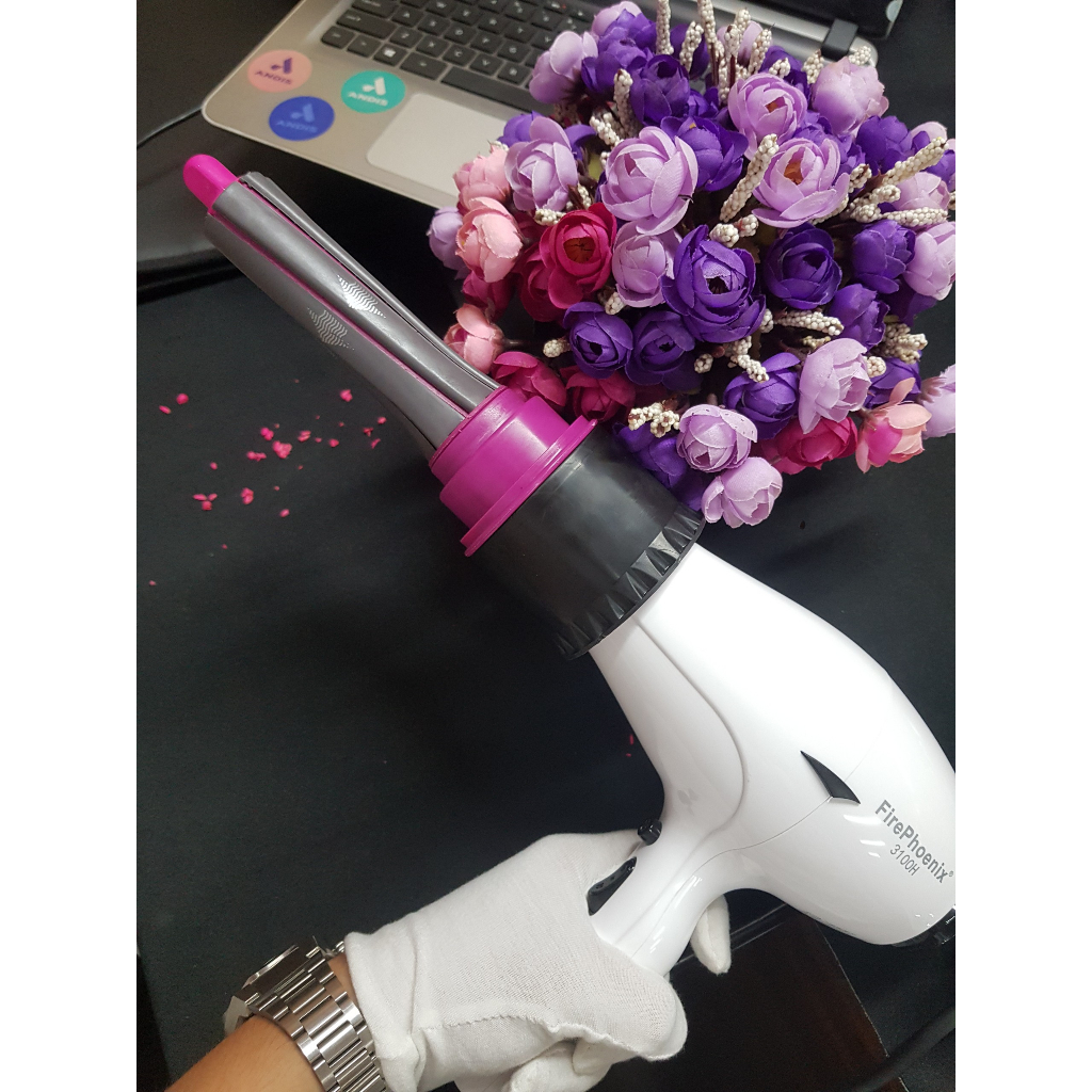 Bộ dụng cụ sấy xoăn rời lắp máy sấy