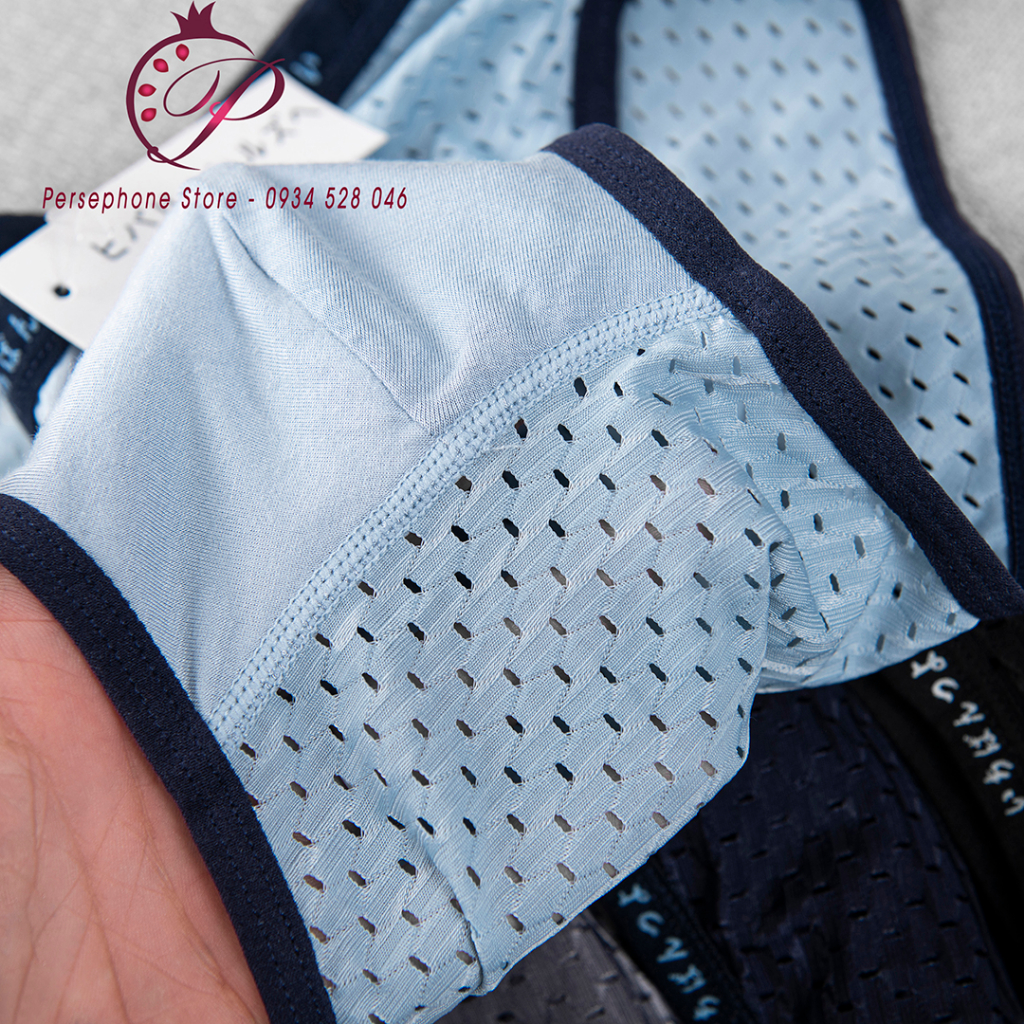 Quần sịp, quần lót nam vải lỗ thông hơi mềm mát