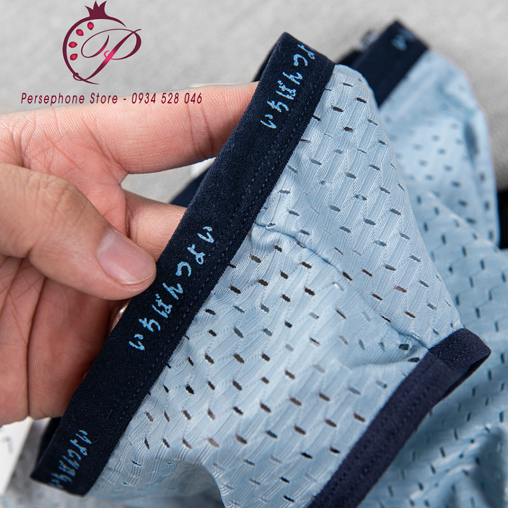 Quần sịp, quần lót nam vải lỗ thông hơi mềm mát