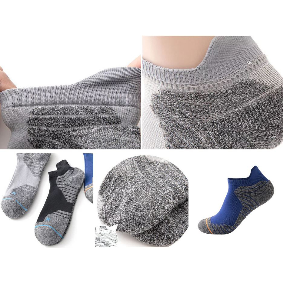 Tất nam, vớ nam thể thao dày dặn, kháng khuẩn và êm chân