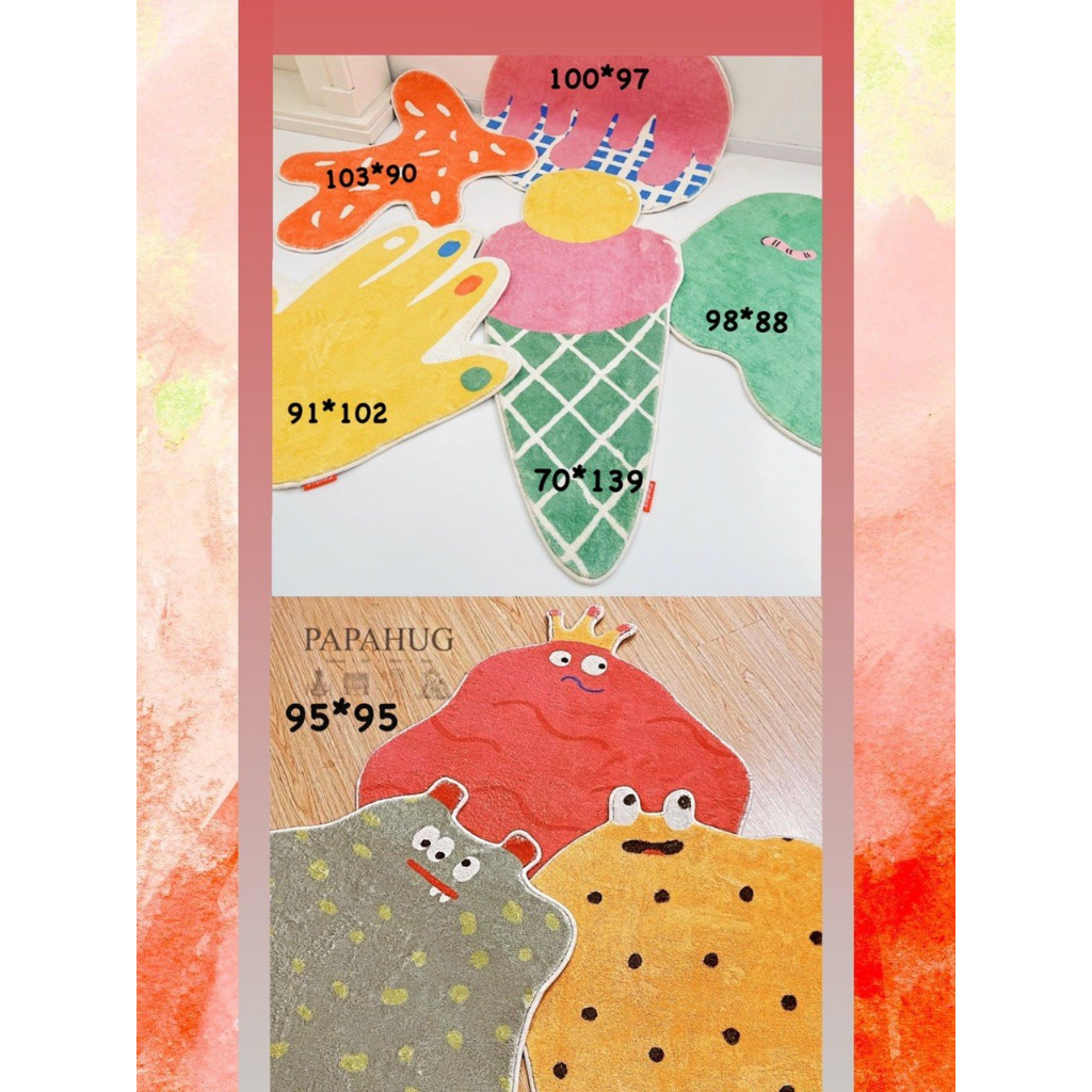 Thảm Lau Chân Siêu Thấm Hút Papahug Chống Trơn Trượt